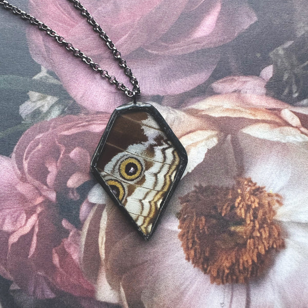 Morpho Achilles Gemstone Pendant