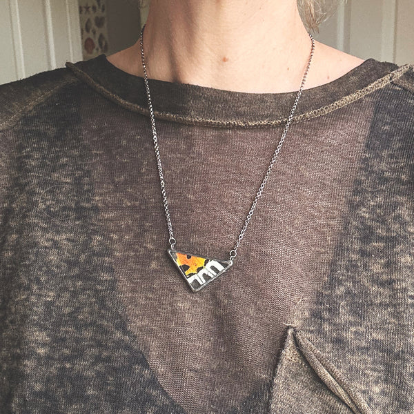 Rainbow Sunset Moth Small Triangle
