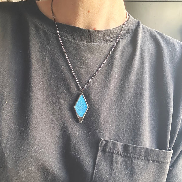 Sapphire Morpho Diamond