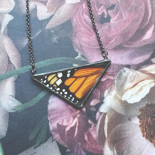 Monarch Large Triangle Pendant