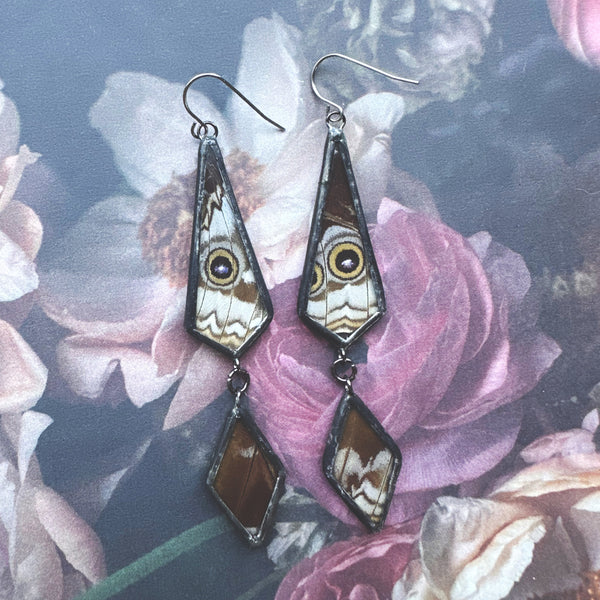 Inversion Morpho Achilles Earrings