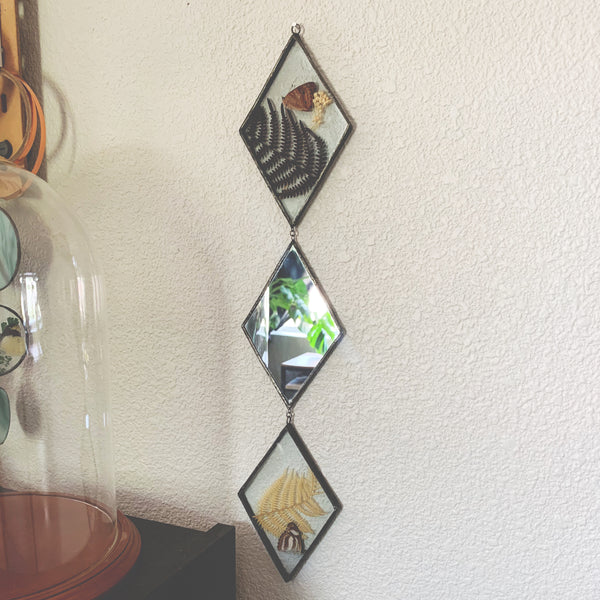 Diamond Garden Portal Mirror Wall Hanger