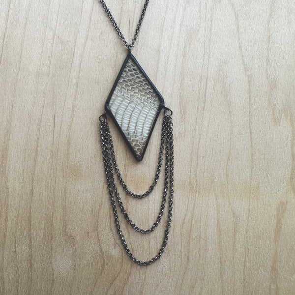 Statement Corn Snake Shed Dripping Diamond